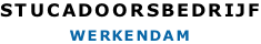 STUCADOORSBEDRIJF  WERKENDAM